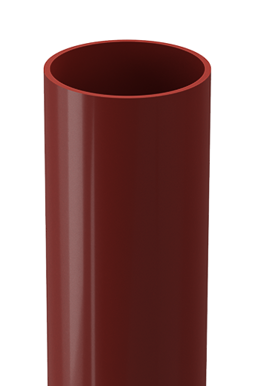 Труба водосточная 2 м Standard Красный, (RAL 3005)